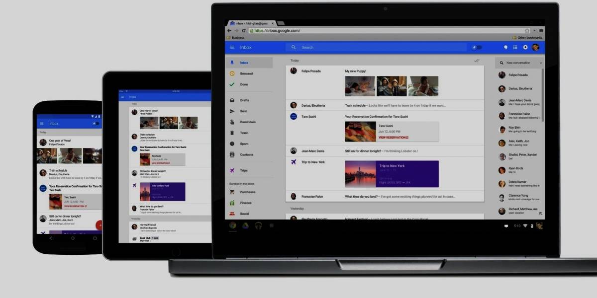 Google Inbox ya está disponible para todos #io15