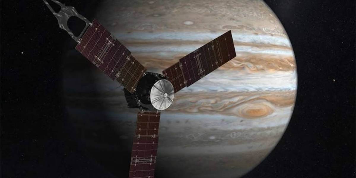 Así fue la llegada de la sonda Juno a la órbita de Júpiter