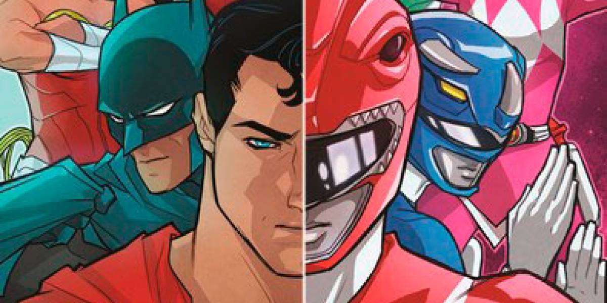 Los Power Rangers y la Liga de la Justicia unirán fuerzas el próximo año