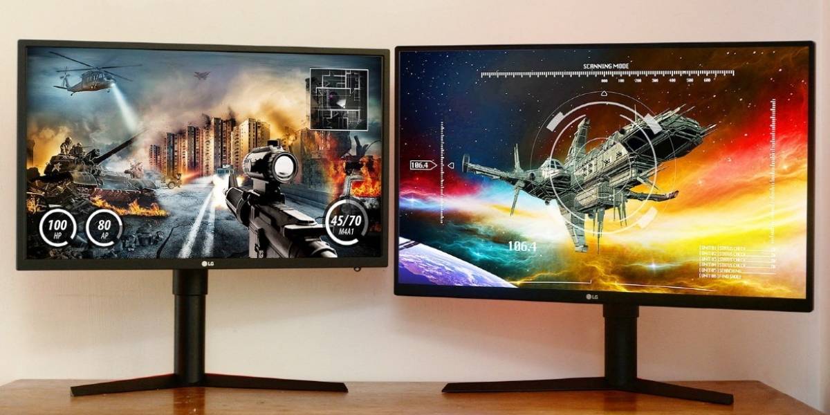 LG anuncia dos nuevos monitores para gamers