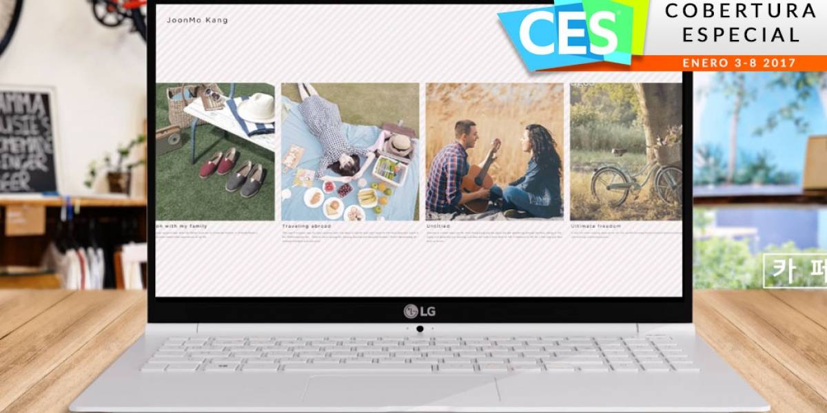 LG afirma que la batería de su portátil Gram dura hasta 24 horas #CES2017