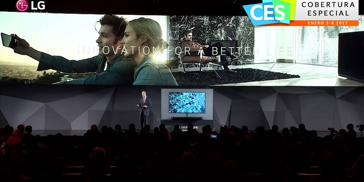 LG presenta nuevos televisores Super UHD y OLED TV #CES2017