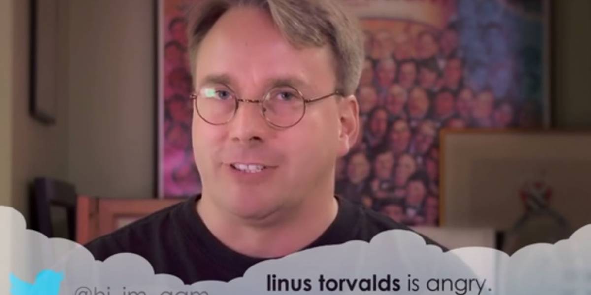 Linus Torvalds lee tuits malintencionados