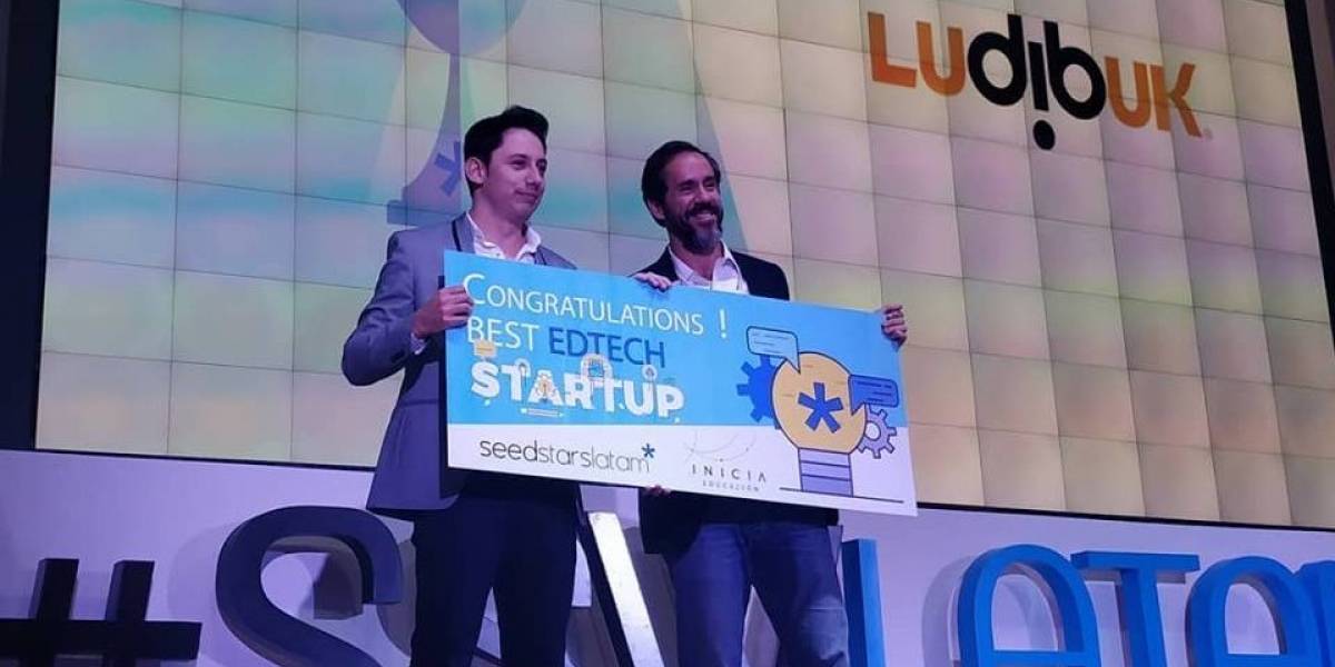 Ludibuk recibió premio a mejor emprendimiento tecnológico en educación durante el Seedstars Latam Summit