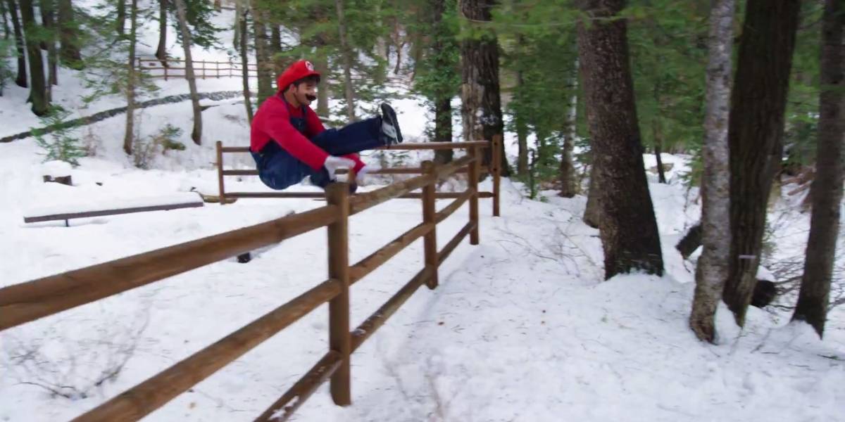 Publican video que mezcla parkour con Super Mario Run