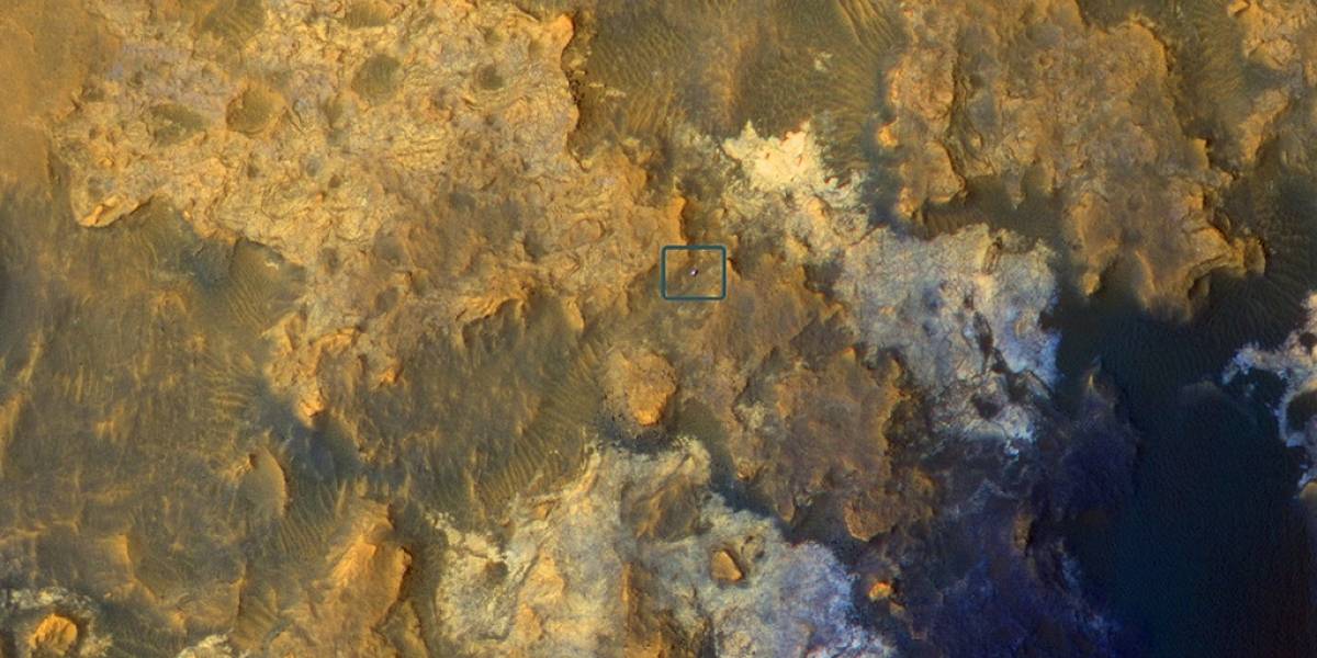 Curiosity detecta superficie continental en Marte