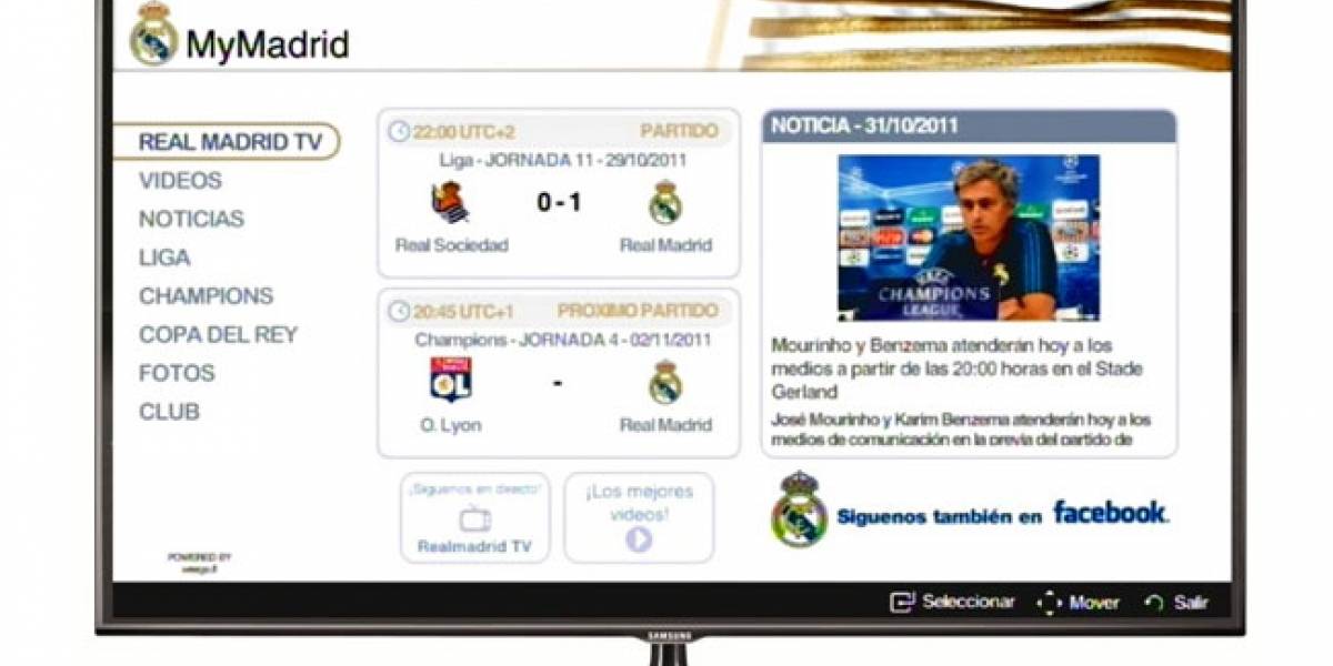MyMadrid: La aplicación oficial del Real Madrid llega a las Smart TV de Samsung