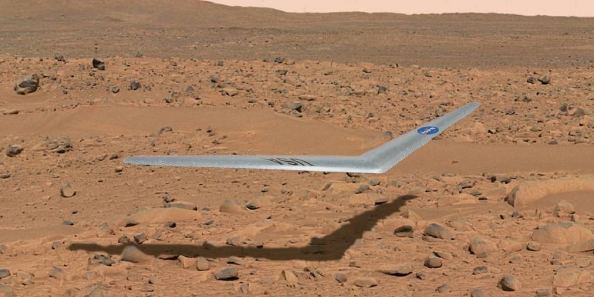Este será el primer avión en sobrevolar los cielos de Marte