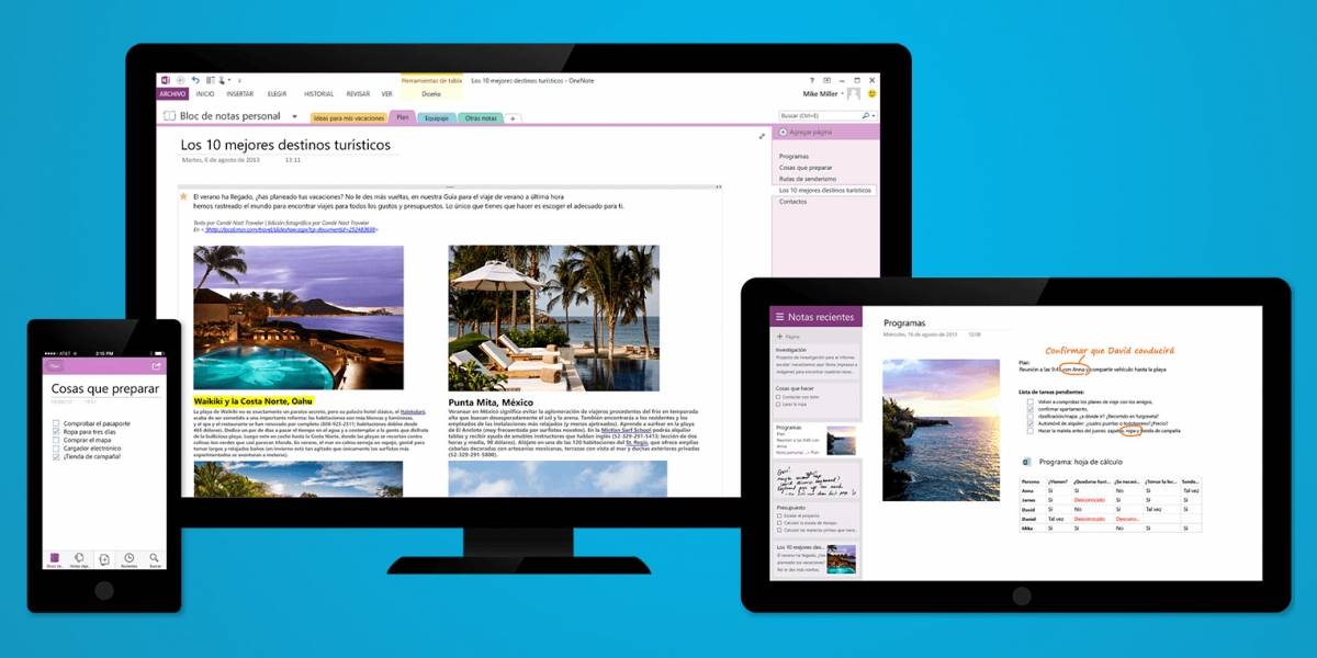 Microsoft brinda características premium a versión gratuita de OneNote 2013
