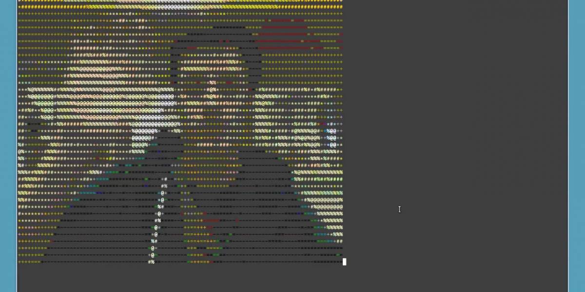 Software permite hacer videollamadas renderizadas en código ASCII por el Terminal