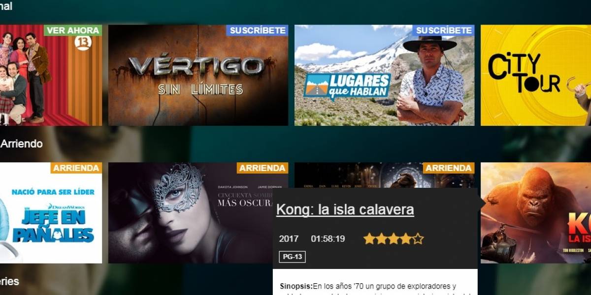 Llega "Pantalla Nacional", la sección de contenido chileno en Claro Video
