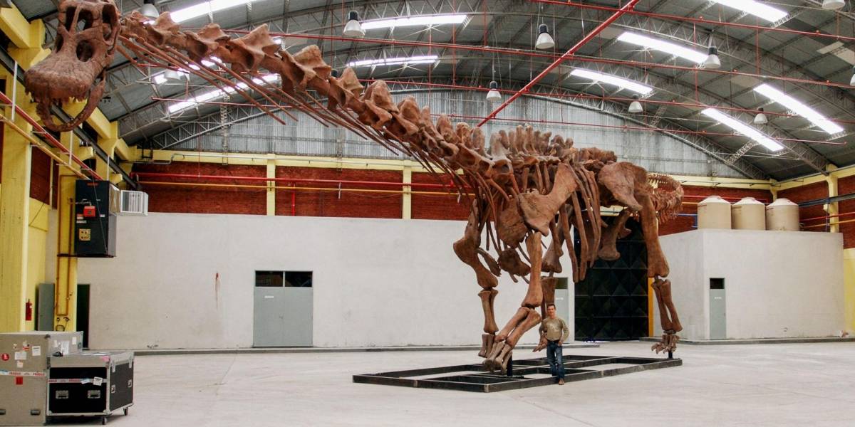Este dinosaurio encontrado en Argentina es el ser vivo más grande de la historia