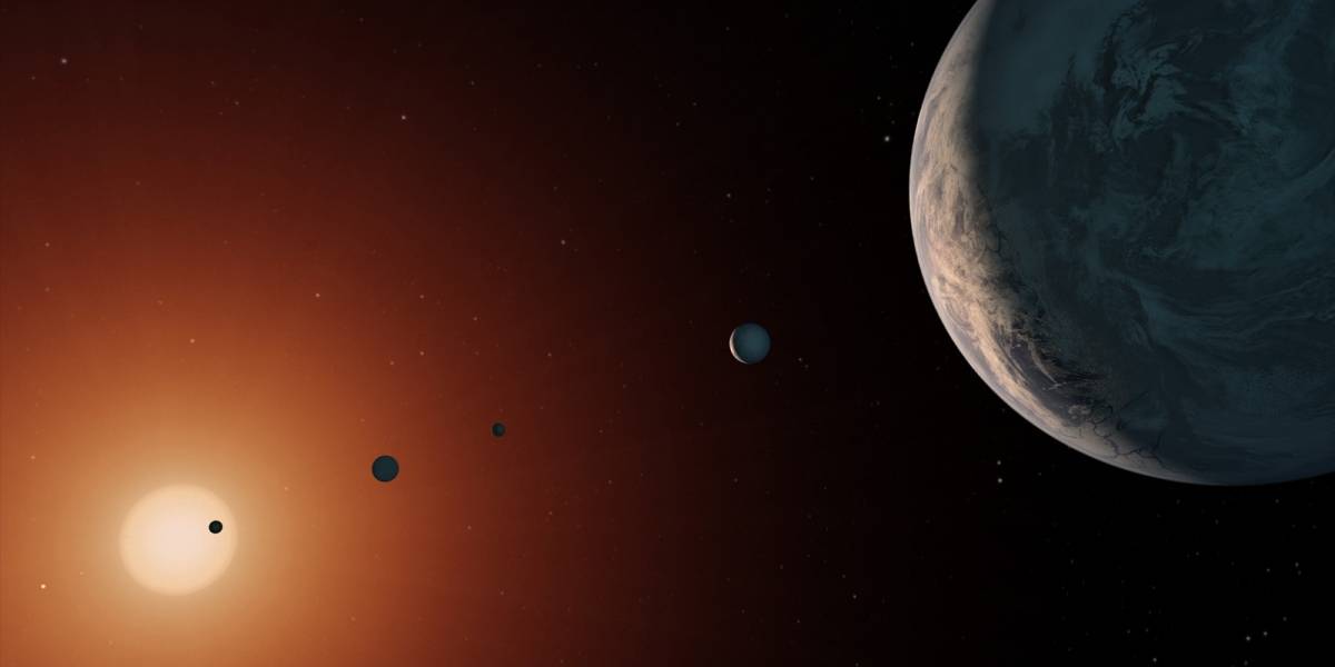 Exoplanetas de Trappist-1 podrían alojar vida extraterrestre