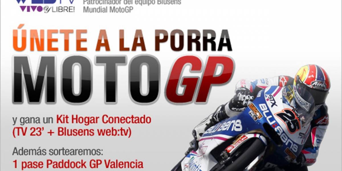 Tecnología y talento: Claves de Blusens en el Mundial de MotoGP 2011