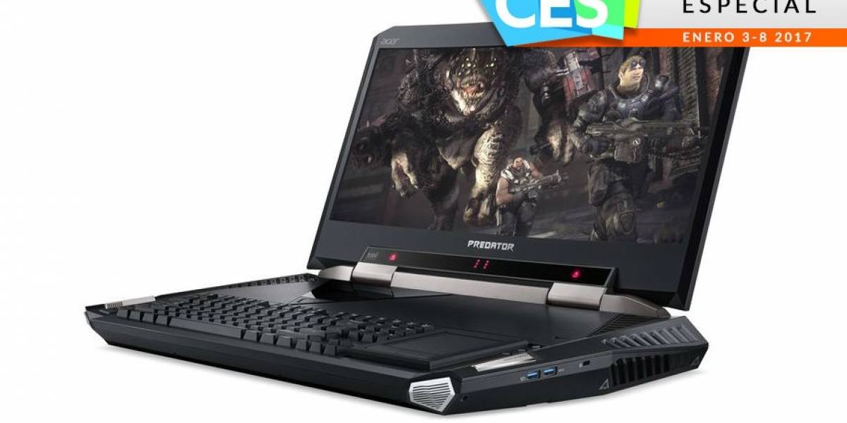 Acer presenta laptops para gamers y escolares #CES2017