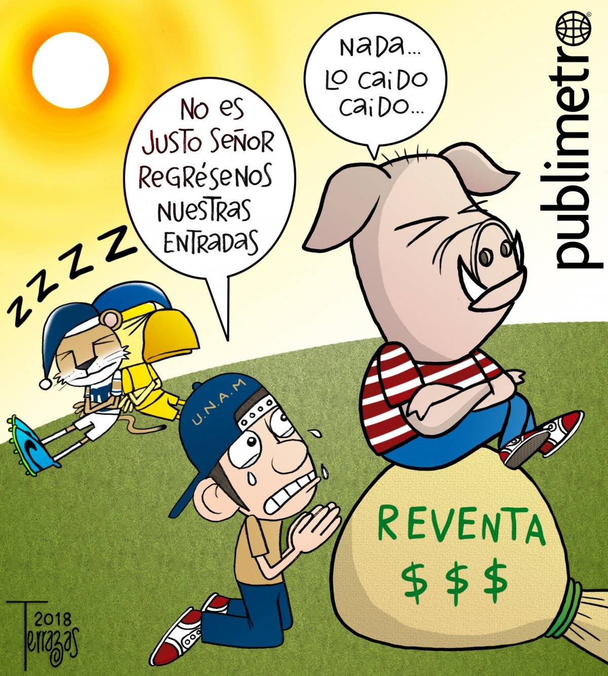 El humor de Terrazas