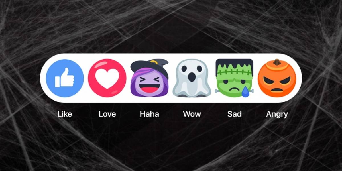Facebook se une a las festividades de Halloween con filtros y reacciones