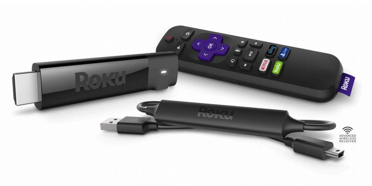 Roku también anuncia su streaming stick con 4K y HDR