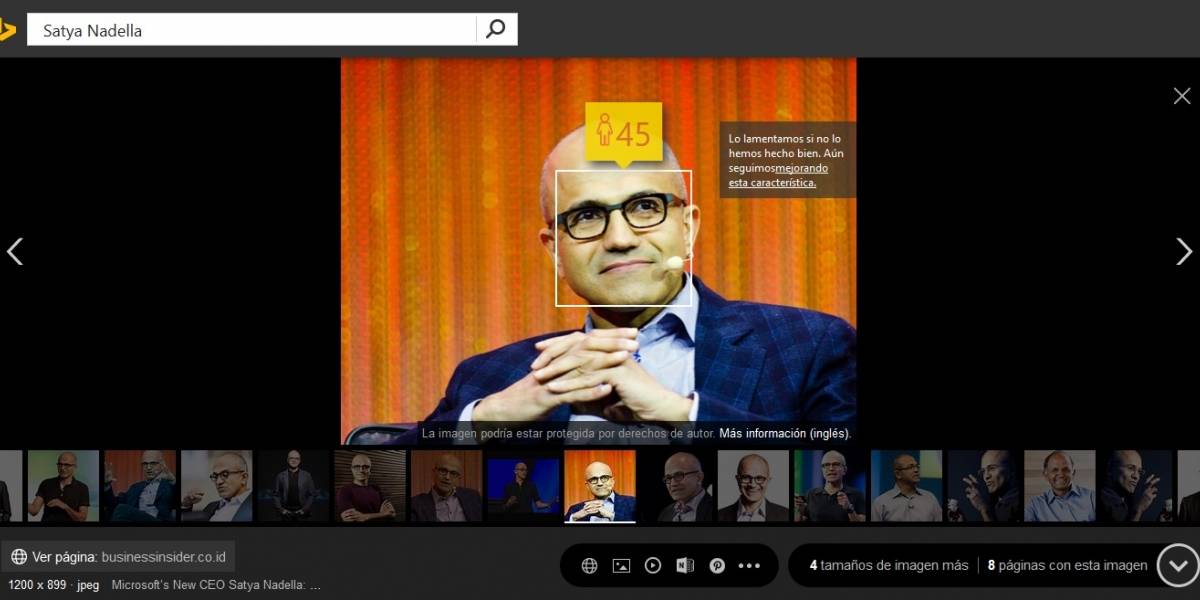 Ahora puedes adivinar la edad de personas buscándolas en Bing Images
