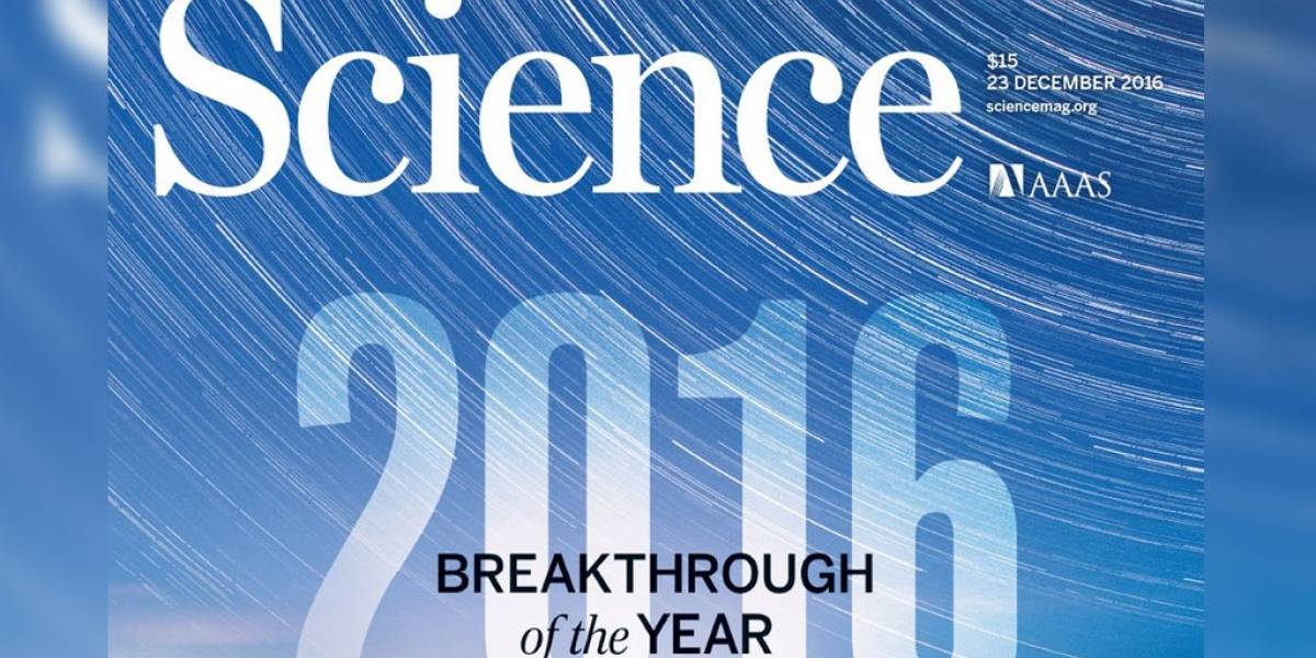 Science nombra a las ondas gravitacionales el mayor descubrimiento de 2016