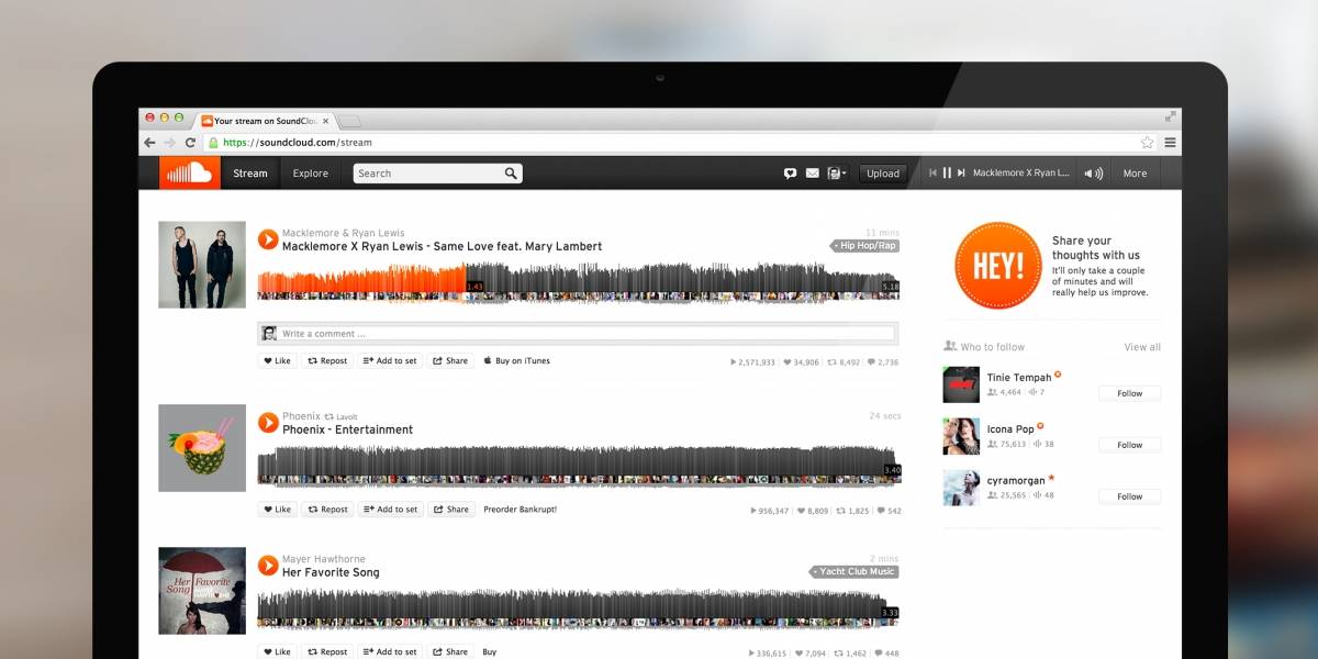 Twitter se habría arrepentido de comprar a SoundCloud