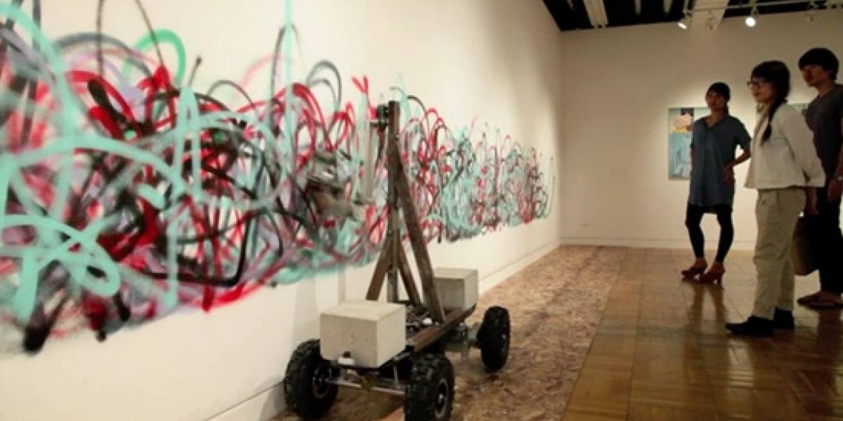Un robot artista contemporáneo
