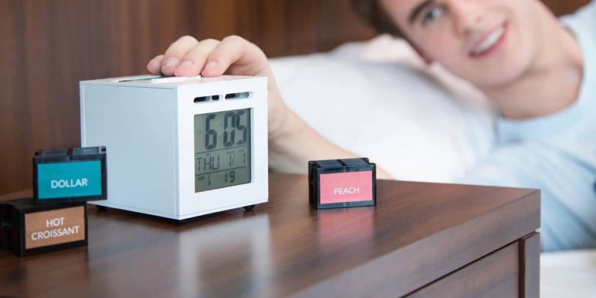 Conoce SensorWake, un despertador con alarma aromática