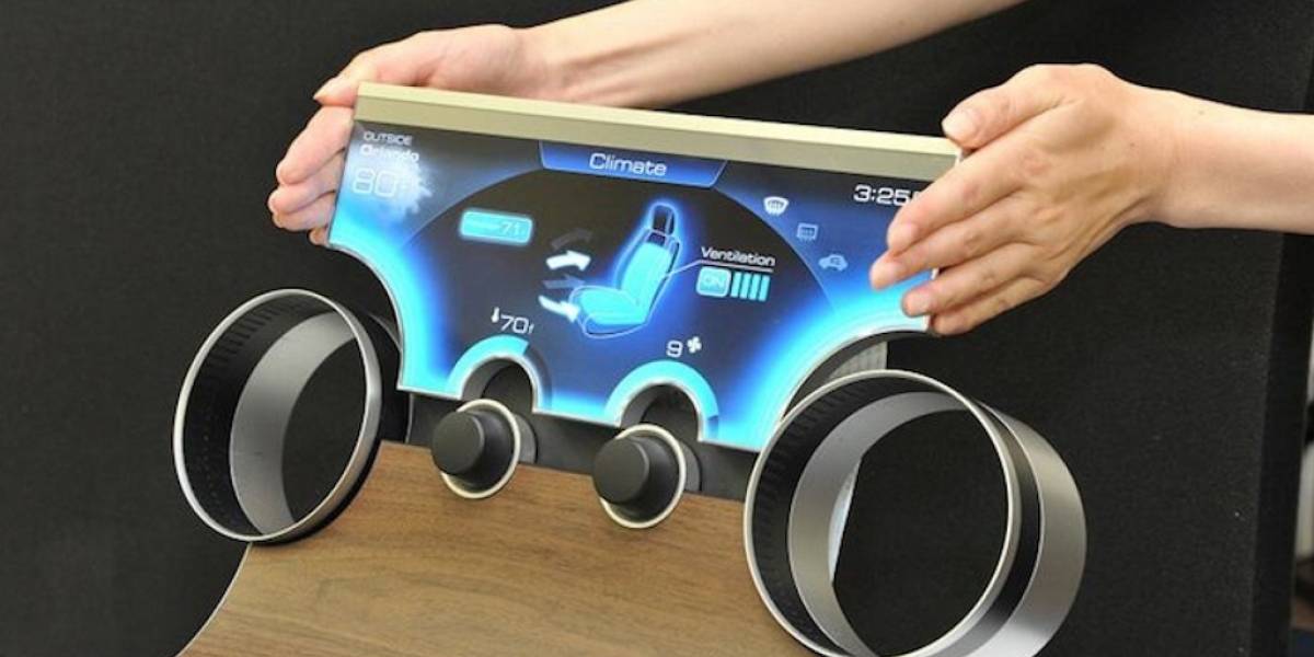 Sharp desarrolló tecnología para fabricar pantallas de cualquier forma