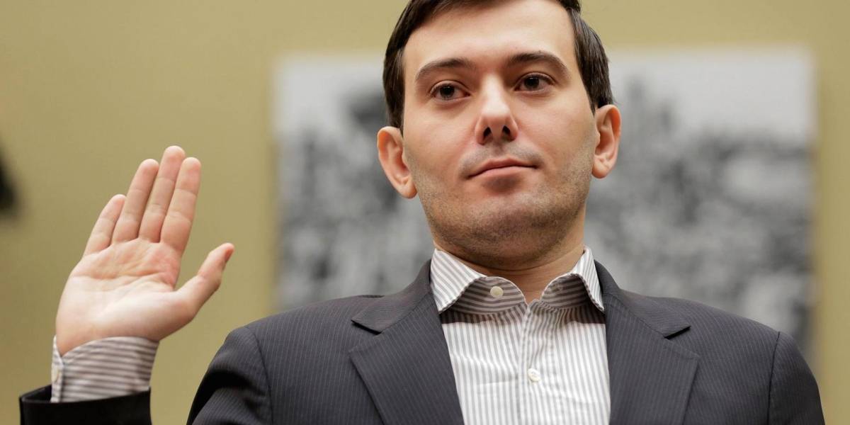 Twitter suspende a Martin Shkreli por acosar a una periodista