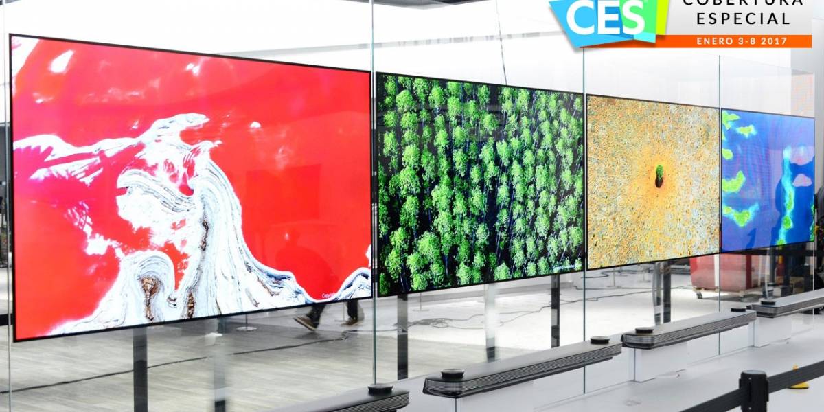 LG lanza Signature 4K OLED W, su nuevo tope de línea #CES2017