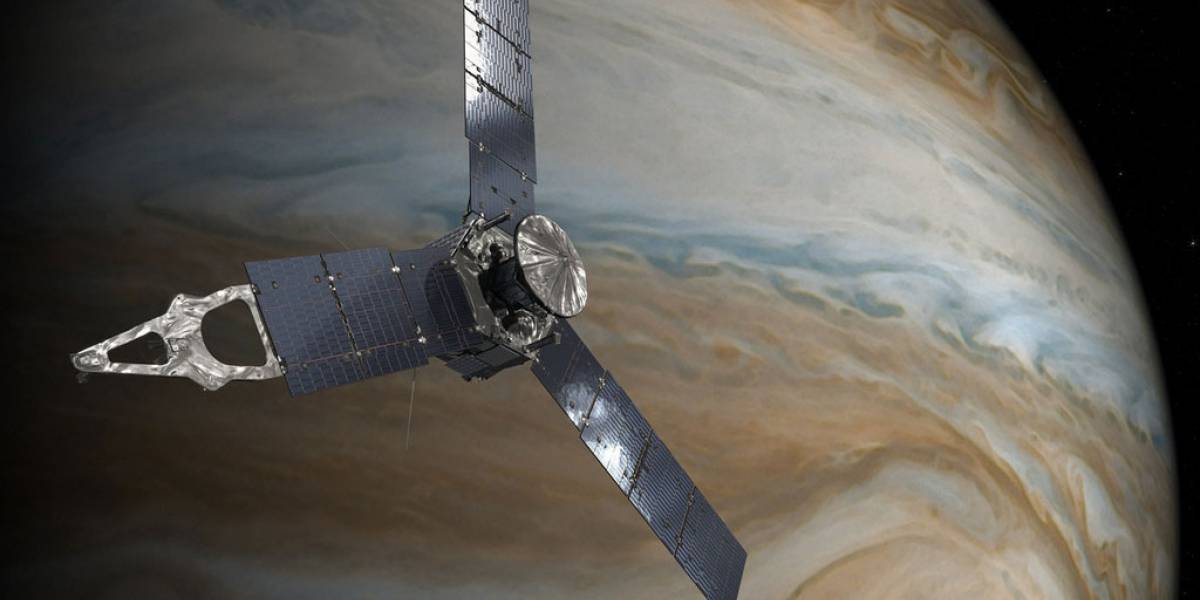 La sonda Juno está a punto de llegar a Júpiter