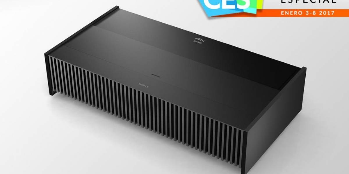 Sony lanza un poderoso proyector 4K en #CES2017