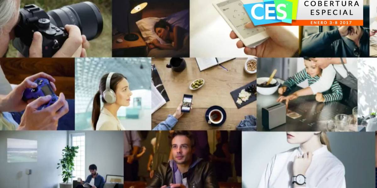 Cámaras, audio y video, la apuesta de Sony para el #CES2017