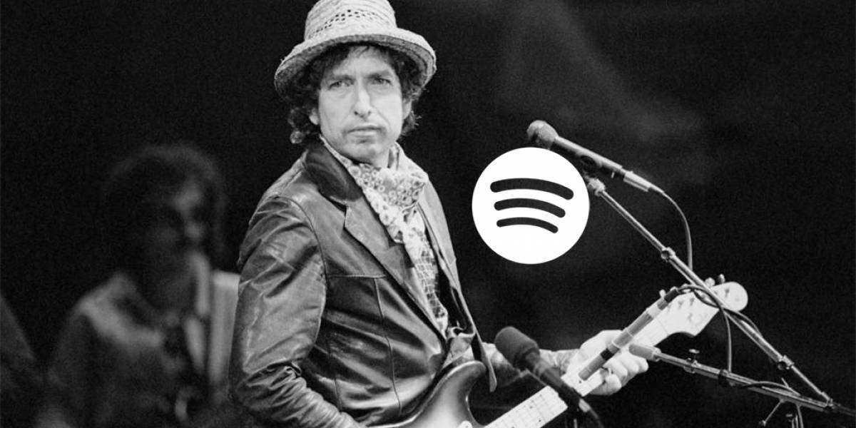 Reproducciones de canciones de Bob Dylan aumentaron un 512% en Spotify