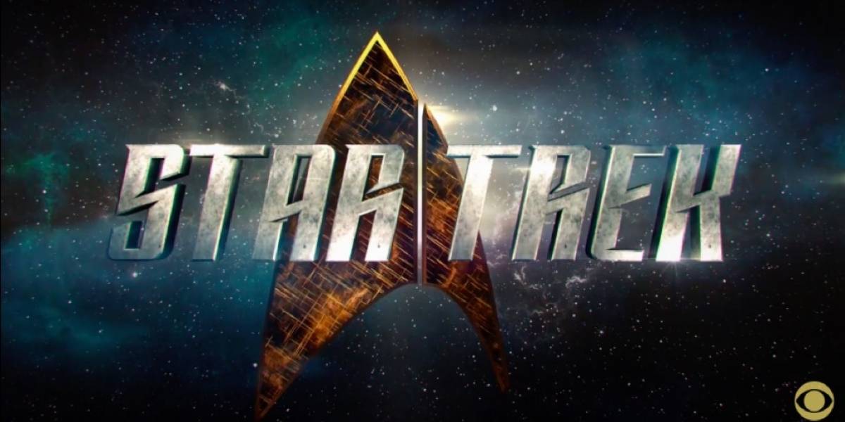 Este es el nuevo logo de la serie de televisión de Star Trek
