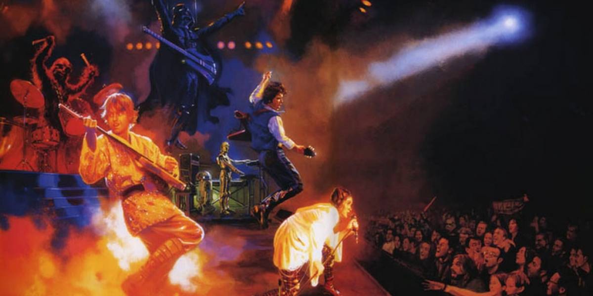 Orquesta de 64 lectores de disquetes toca el tema de Star Wars
