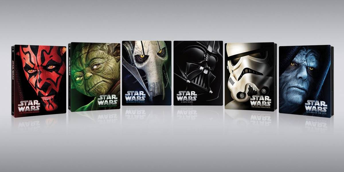 La saga Star Wars se lanzará de nuevo en blu-ray, con cajas metálicas