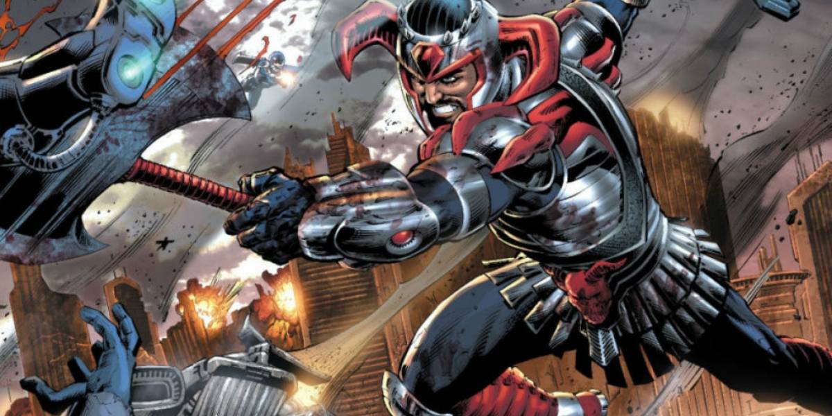 Nuevo y más detallado vistazo a Steppenwolf de Justice League