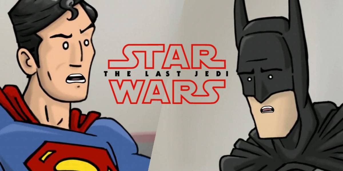 Batman y Superman discuten el tráiler de The Last Jedi
