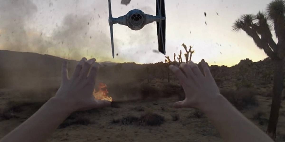 La mirada de un Jedi con una GoPro