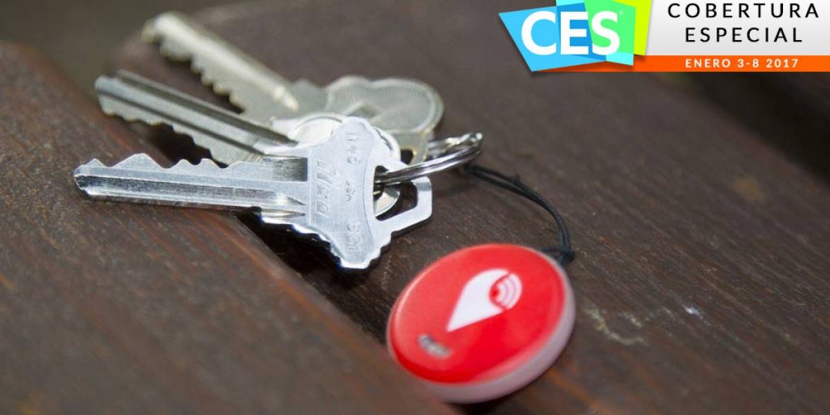 TrackR Pixel se asegura de que jamás pierdas tus llaves #CES2017