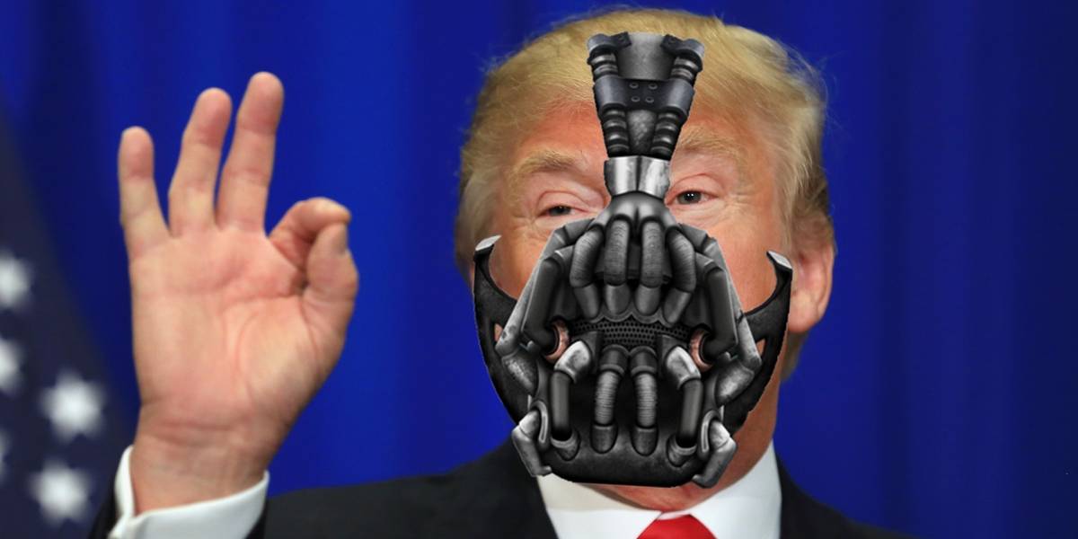 Donald J. Trump cita a Bane (el de Batman) en su primer discurso como presidente