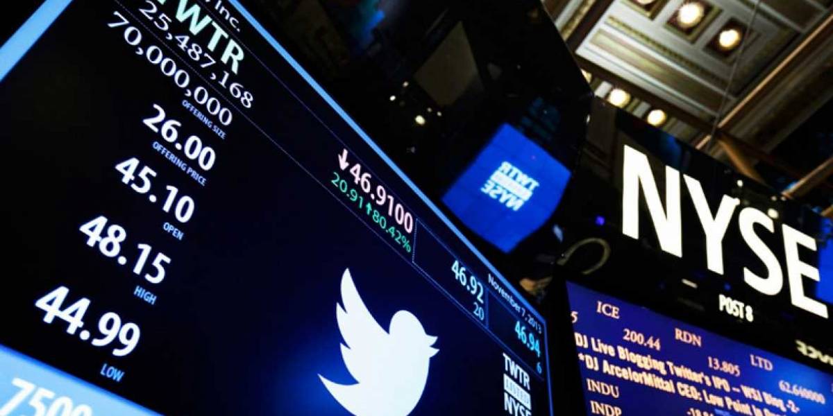 Acciones de Twitter se desploman al quedarse sin compradores
