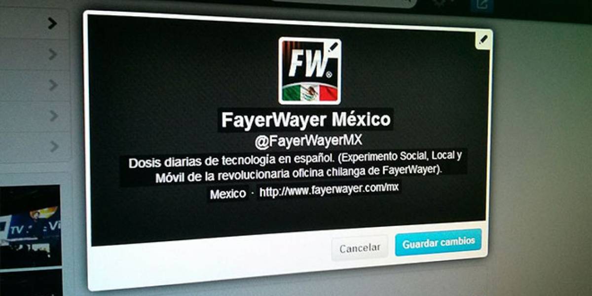 Twitter facilita la edición de tu perfil de usuario en la web