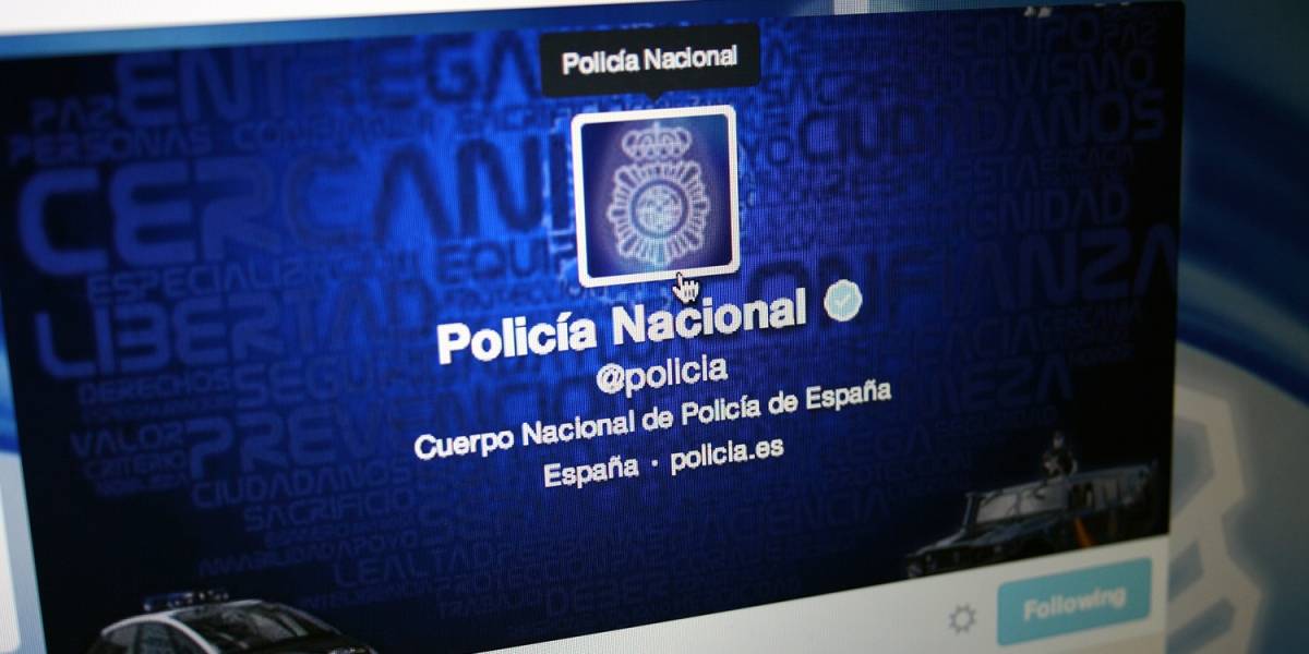 Policia y Twitter activan las alertas urgentes a usuarios de España