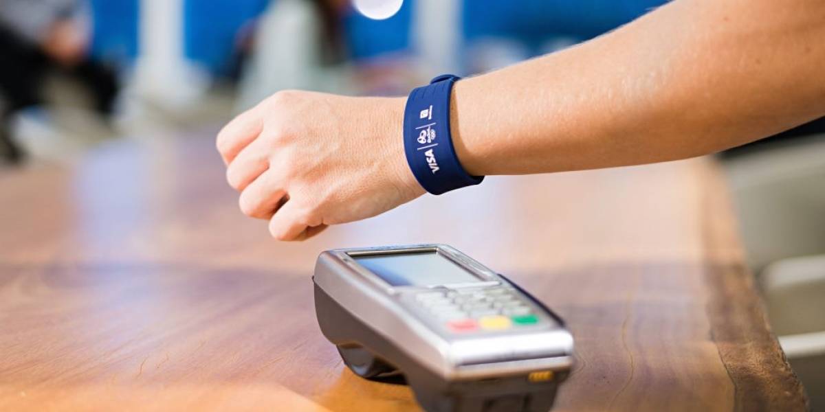 Visa presenta pulsera para agilizar pagos en los Juegos Olímpicos 2016