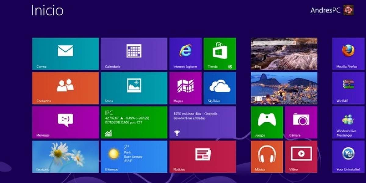 El menú de inicio en Windows 8.1 podría llegar el próximo año