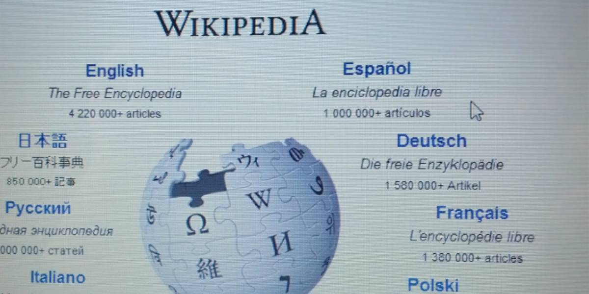 Wikipedia superó el millón de artículos en español