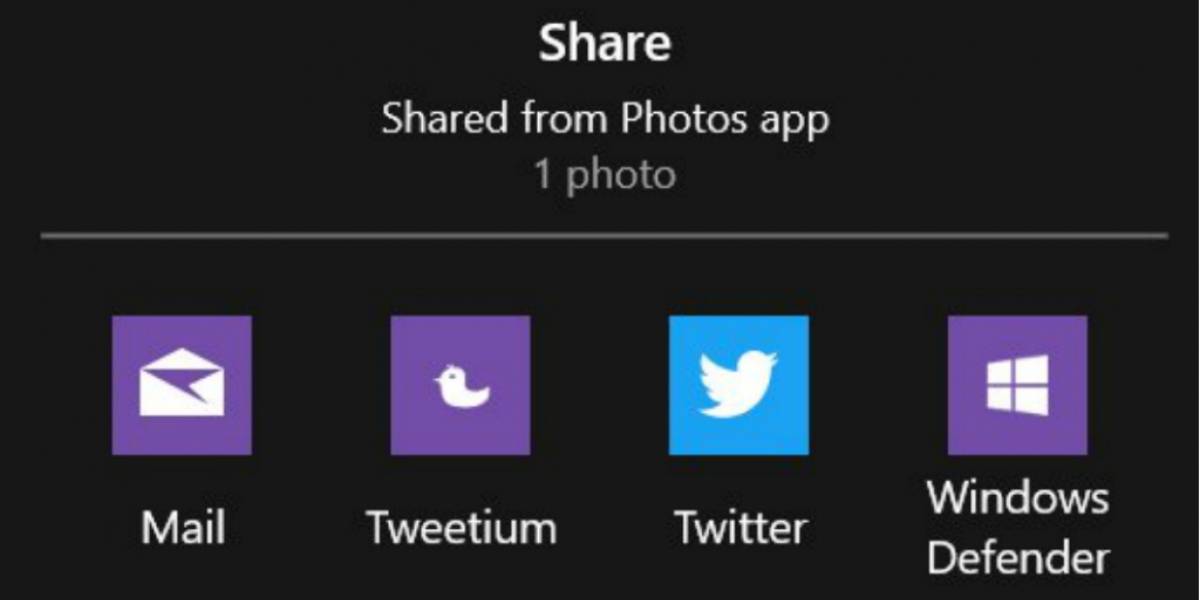 Nuevo panel para compartir de Windows 10 incluirá anuncios