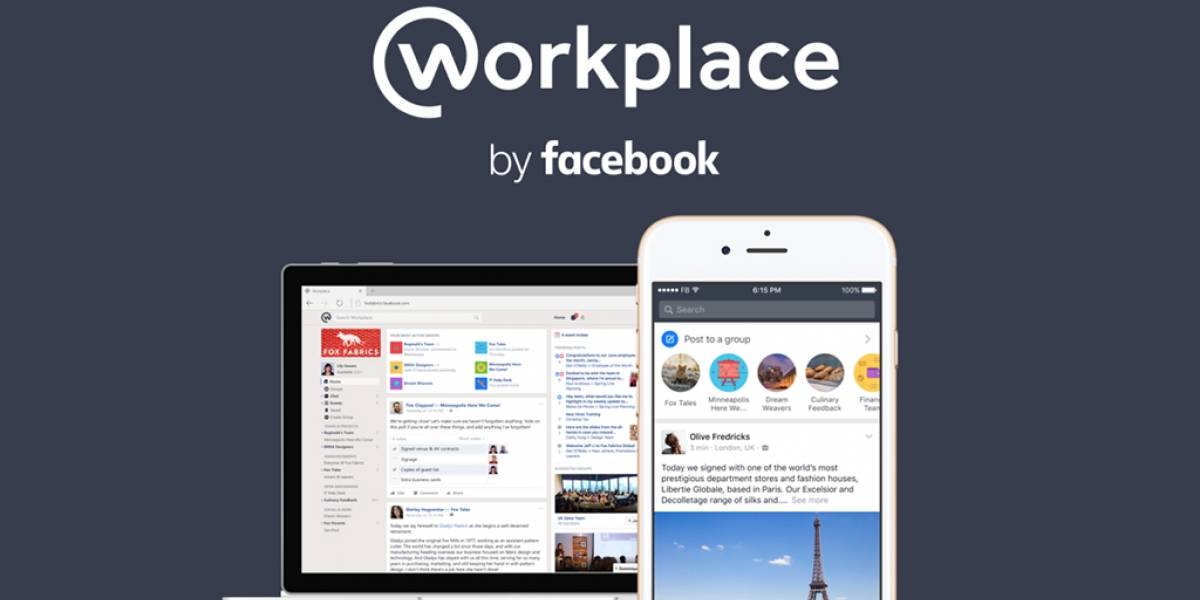 Facebook lanza oficialmente su aplicación Workplace